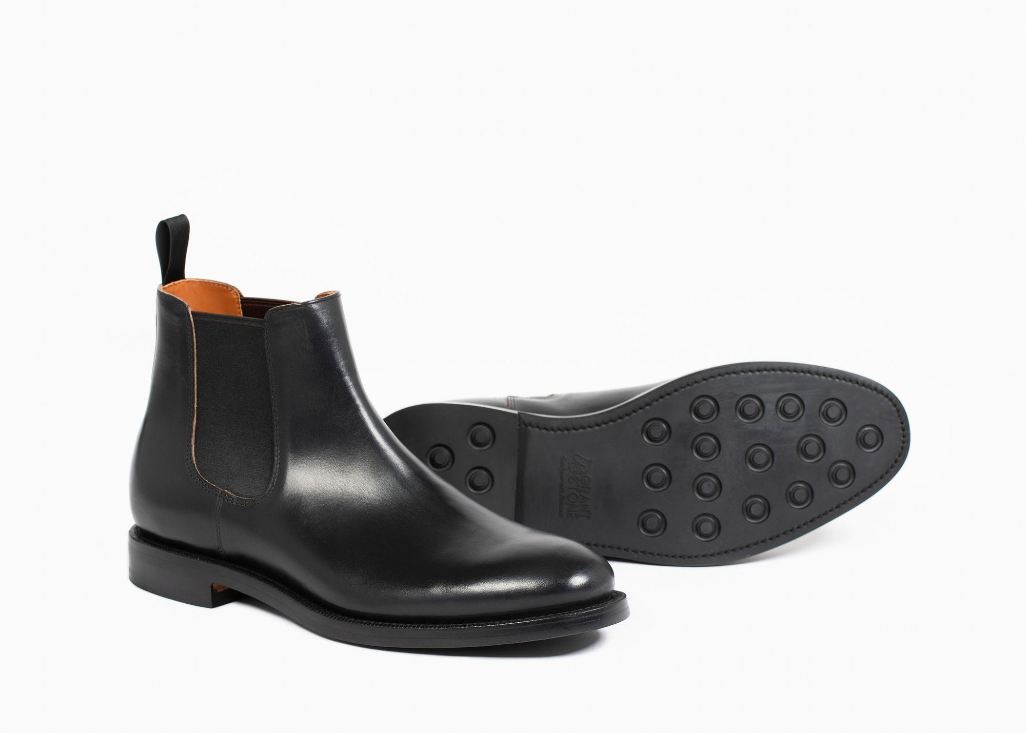 Black Chromexcel Chelsea Boot