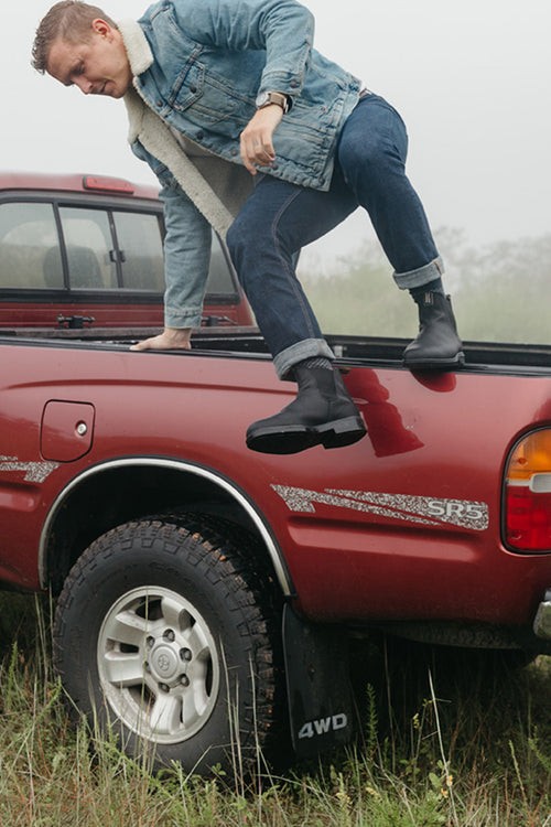 Black Chelsea Dress Boots - alternate view