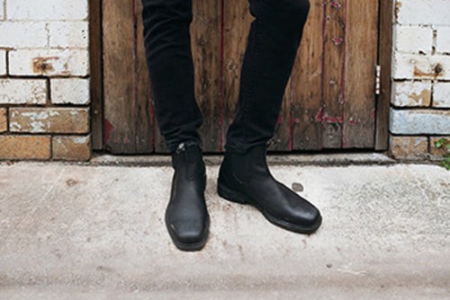 Black Chelsea Dress Boots - Image 5